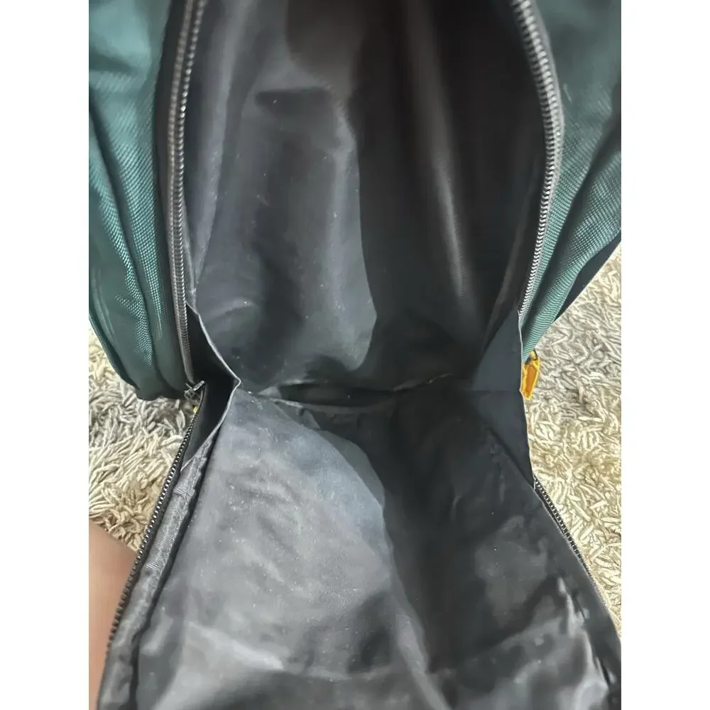 Vintage LL bean backpack Green And Yellow In Color